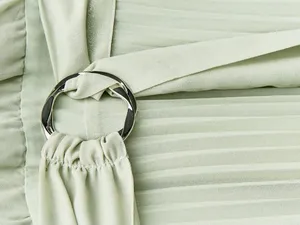 Zara Light Sage Green Wrap Robe Dress thumbnail 8