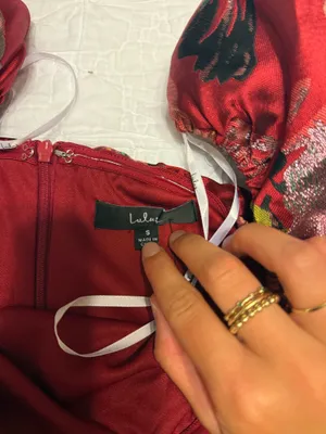 Lulus Dress Mini Red thumbnail 3