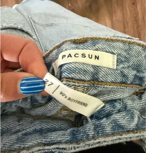90s Boyfriend PacSun Jeans Distressed High-Rise thumbnail 5
