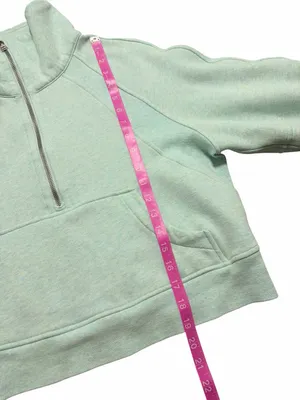 Lululemon Ladies Oversized Scuba Funnel Neck Sweatshirt Size XS/S thumbnail 8