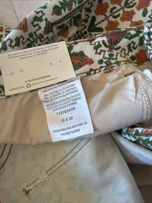 NWT Wrangler Fierce Flare High Rise JEANS Size 12 X 32 Green Vintage Garden Y2K thumbnail 10