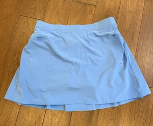 Ralph Lauren Solid Light Blue Skort Size Large - C4-089 thumbnail 1