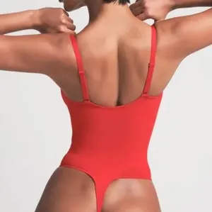 Skims Seamless Sculpt Lace Thong Bodysuit thumbnail 2
