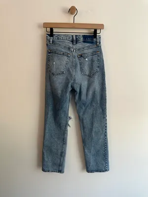 Ankle Straight Ultra High Rise Jean thumbnail 5