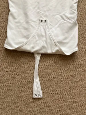 Abercrombie Bodysuit Tank Top White thumbnail 2
