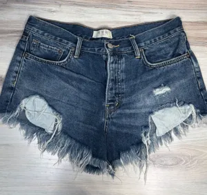 We The Free Free People Byron Bay‎ Denim Cut Off Shorts 28 Distressed Jean Short thumbnail 1
