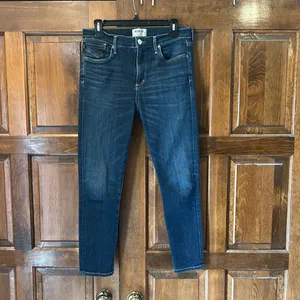 AGOLDE Sophie Crop Jeans Womens 29 High Rise Skinny Starland Dark Wash‎ Stretch thumbnail 2