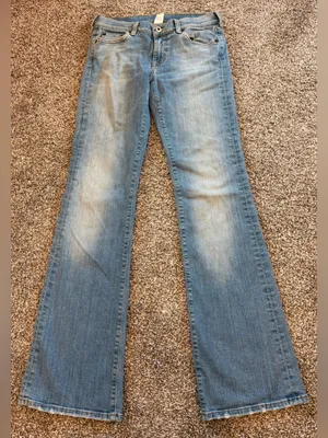 Lucky Brand Sundown Bootcut Denim Jeans Women 6/28 Blue Light Wash Casual Y2K thumbnail 1
