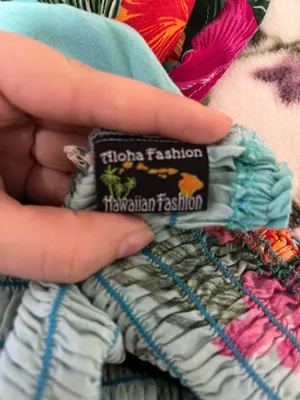 Vintage Hawaiian dress thumbnail 2