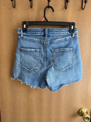 Sincerely Jules Distressed Demin Shorts 26 thumbnail 3