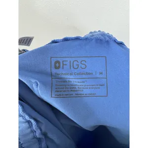 Figs Technical Collection Zamora Jogger Scrub Pants Blue Womens Medium W20SW2028 thumbnail 3