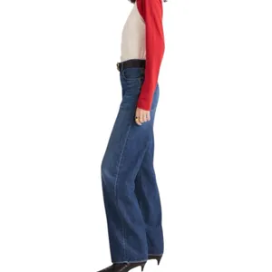 Madewell The Perfect Vintage Wide Leg Jeans Soft Drape Size 26 Moffat Wash thumbnail 2