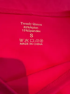 Trendy Queen Seamless High Neck Hot Pink Tank Top Size Small thumbnail 5