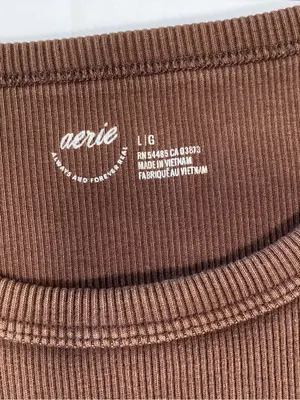 AERIE Rib Knit Crop Top thumbnail 4