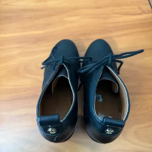 Tommy Hilfiger Duff Tower Lace Up Stacked Heel Black Heel Dark Academia Gothic 6 thumbnail 7