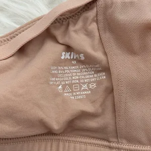 Skims Fits Everybody Crossover Bralette Mica Size 4X thumbnail 8