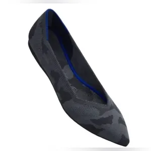 Rothy's The Point Dark Camo Grey Size‎ 9 Wide thumbnail 2