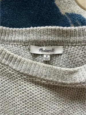 Madewell Grey Sweater thumbnail 3