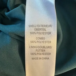Adriana Papell 6 strapless ruched cocktail dress party shutter pleated mini teal thumbnail 5