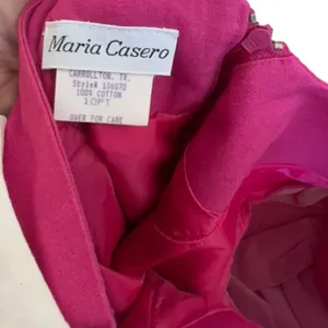 Vintage Maria Casero Pink‎ Dress thumbnail 6