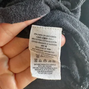 Free People Linen Blend Peasant Style Top thumbnail 7