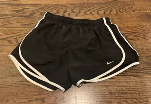 Nike black dri-fit lined shorts size med thumbnail 1