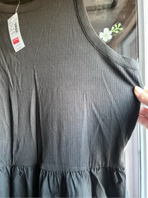 Maurices black sleeveless tiered maxi dress thumbnail 2