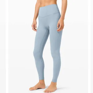 lululemon Align Nulu Leggings Light Blue 4 28" thumbnail 4