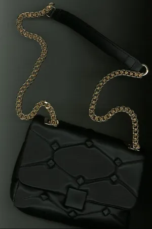 Zara Quilted Studded Crossbody Bag thumbnail 1