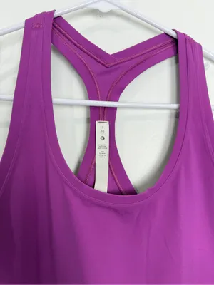 lululemon athletica V-Back Active Tank in Vibrant Purple thumbnail 2