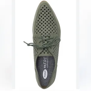 Dr.Scholls Equalchop Olive Green Oxfords Size 7.5 thumbnail 5