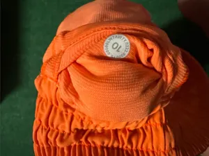 lululemon athletica Bright Orange Running Shorts thumbnail 3