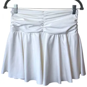 Year of‎ Ours Court Skort White Ruched Athletic Tennis Pickleball Golf Dainty M thumbnail 4