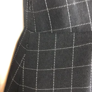 HUGO Buscati Windowpane Grid Sleeveless Blazer Dress Black Size 6 thumbnail 4