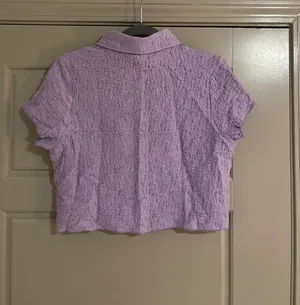 Button Up Crop Shirt thumbnail 3