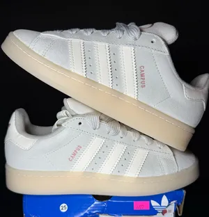 Adidas Campus Rare white on white size 7W thumbnail 1