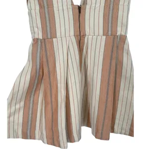 Majorelle Womens Striped Deep V-Neck Mini Dress Jumper Size Small Boho Festival thumbnail 9