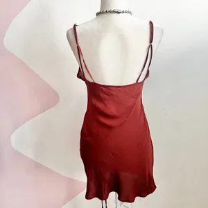 Intimately Free People Slip Dress Rust‎ Boho Bohemian Coquette Fairycore Size XS thumbnail 3
