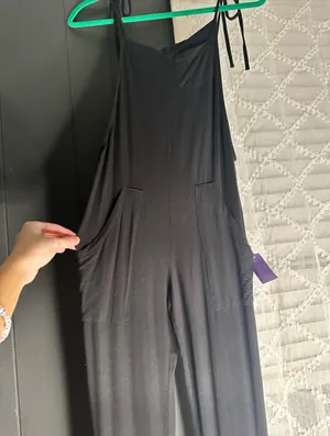 Black jumpsuit thumbnail 1