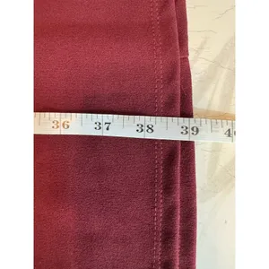 Bella Flore Burgundy Bell Sleeve Dress L Ruffle Flare Sleeve Shift Cocktail Chic thumbnail 12