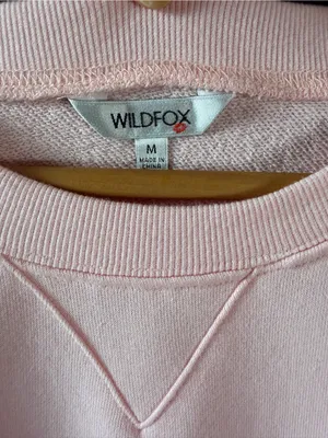 Wildfox Brunch Club Pink Crewneck Sweatshirt Medium thumbnail 3