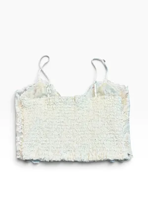 EXPRESS lace crop top thumbnail 4