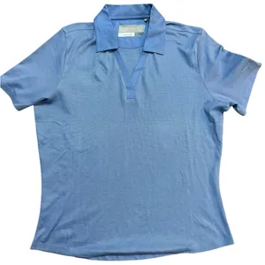 Cutter & Buck Women’s Light‎ Blue Polo Shirt Classic Collar Golf Top Sz M thumbnail 6