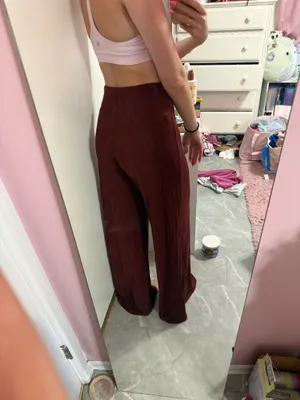 Wide leg lounge pants thumbnail 2