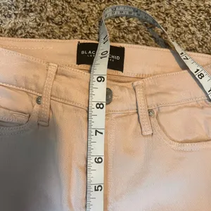 Black Orchid Los Angeles‎ Women's Pink Luxury Soft High Rise Jeans Sz 26 thumbnail 5