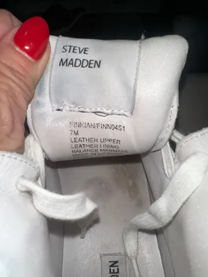 Steve Madden women’s high top tennis shoes thumbnail 3