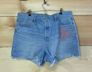 Levi’s 150th Anniversary Heart Patch Shorts thumbnail 1