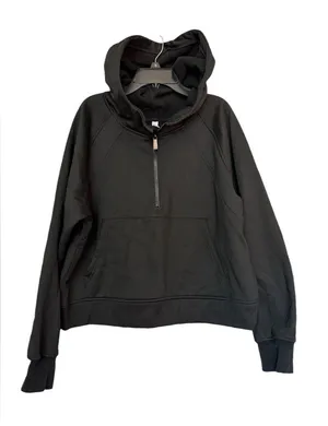 Laslulu XL Hoodie black 1/4 zip‎ thumbnail 1