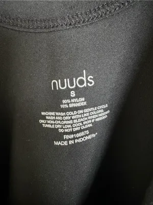 NWOT Nuuds Seamless Scoop Tank Bodysuit Small thumbnail 5