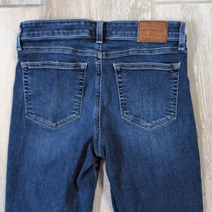 Lucky Brand Ava Super Skinny Darkwkash Jeans | Lucky Brand 4/27 Skinny Jeans thumbnail 10